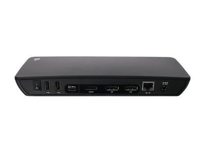 IOGEAR Black GUD3C11 USB-C Triple Video Docking Station with 60W Power Delivery (TAA Compliant)