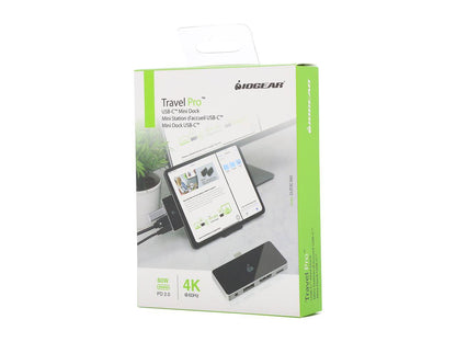 IOGEAR GUD3C460 Travel Pro USB-C Mini Dock