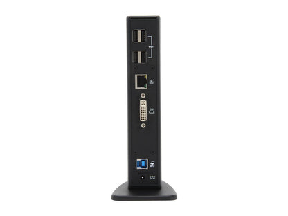 Kensington Black K33970US USB 3.0 Docking Station with DVI/HDMI/VGA Video (sd3000v)
