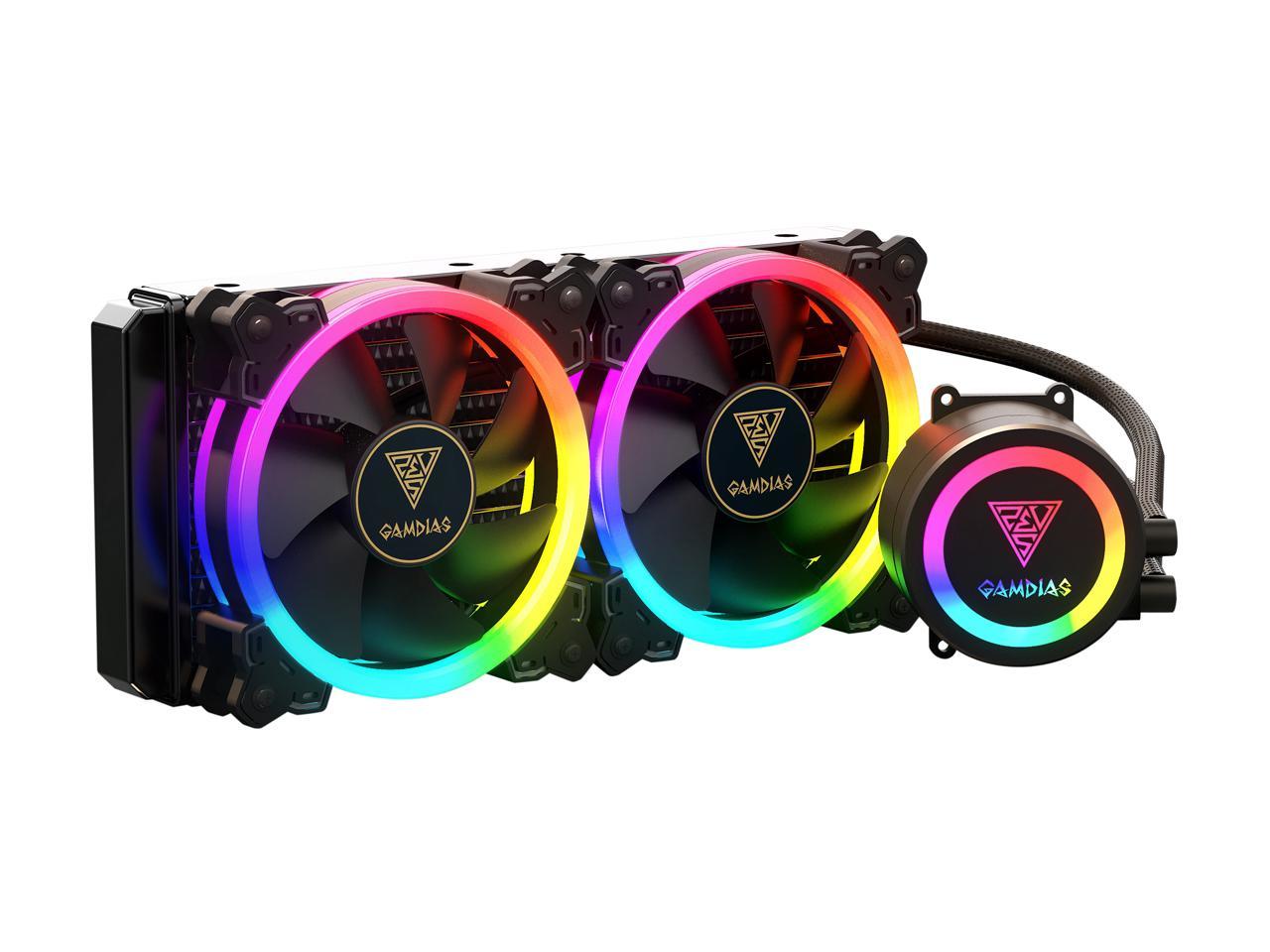 GAMDIAS CHOINE M1A 240R 240mm RGB All-In-One CPU Liquid Cooler