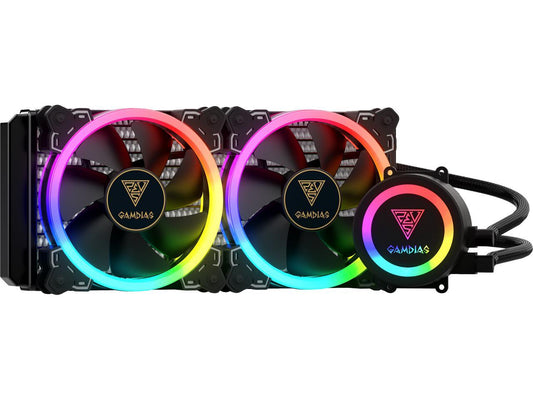 GAMDIAS CHOINE M1A 240R 240mm RGB All-In-One CPU Liquid Cooler