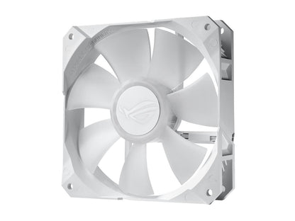 ASUS ROG Strix LC 240 RGB White Edition All-in-one Liquid CPU Cooler with Aura Sync RGB, and Dual ROG 120mm Addressable RGB Radiator Fans