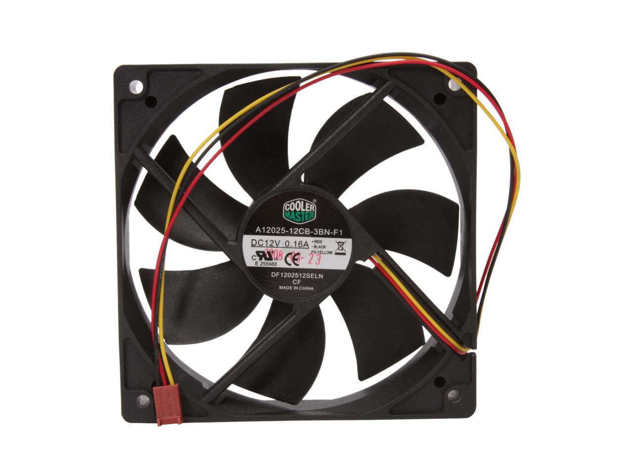 COOLER MASTER R4-S2S-124K-GP Silent Case Fan (4-Pack)