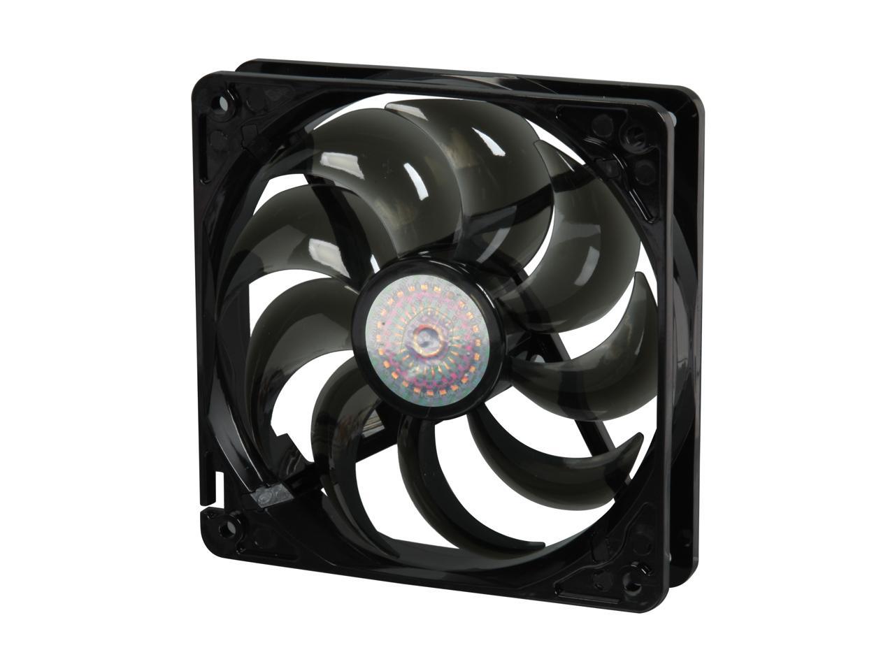 Cooler Master SickleFlow 120 - Sleeve Bearing 120mm Silent Fan for Computer Cases, CPU Coolers, and Radiators (Smoke Color)