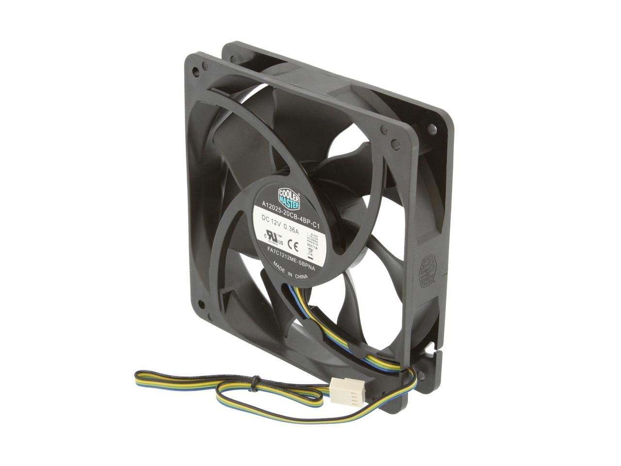 Cooler Master Blade Master 120 - Sleeve Bearing 120mm PWM Cooling Fan for Computer Cases, CPU Coolers, and Radiators