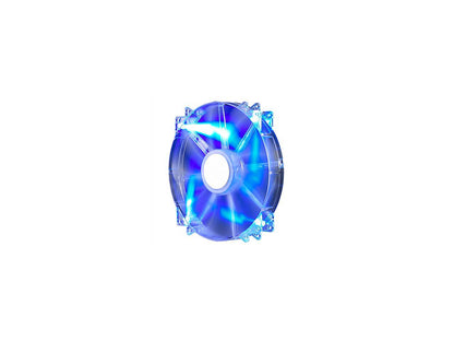 Cooler Master MegaFlow 200 - Sleeve Bearing 200mm Blue LED Silent Fan for Computer Cases