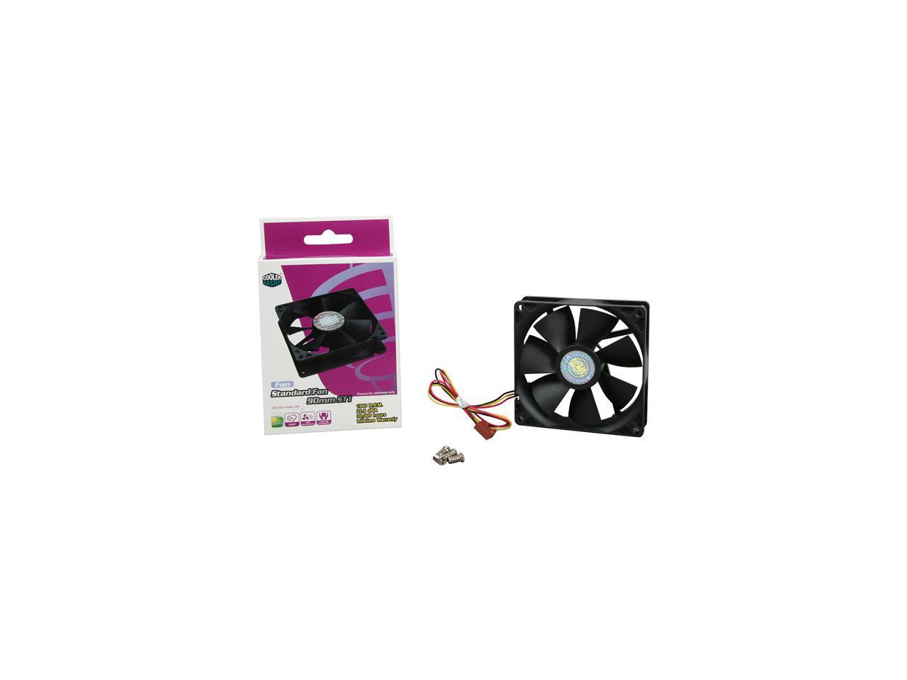 Cooler Master Sleeve Bearing 92mm Silent Fan for Computer Cases and CPU Coolers