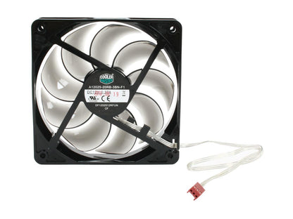 Cooler Master SickleFlow 120 - Sleeve Bearing 120mm Green LED Silent Fan for Computer Cases, CPU Coolers, and Radiators