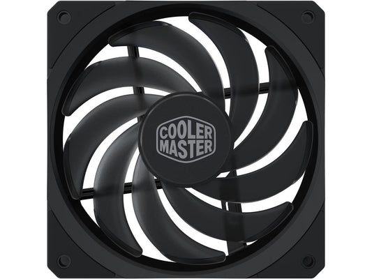 Cooler Master MasterFan SF120R 120mm High Performance Square Frame Fan w/ Static Pressure, Silent Technology, and PWM Control Fan