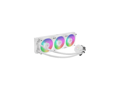 COOLER MASTER MLW-D36M-A18PW-RW Masterliquid ML360L ARGB White Edition V2 Liquid Water Cooler