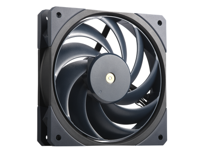 Cooler Master Mobius 120 OC High Performance Interconnecting Ring Blade Fan, PWM Fan Speed Cable Toggle, Metal Motor Hub, Double Ball Bearing for PC Case, Liquid and Air Cooler (MFZ-M2NN-32NPK-R1)