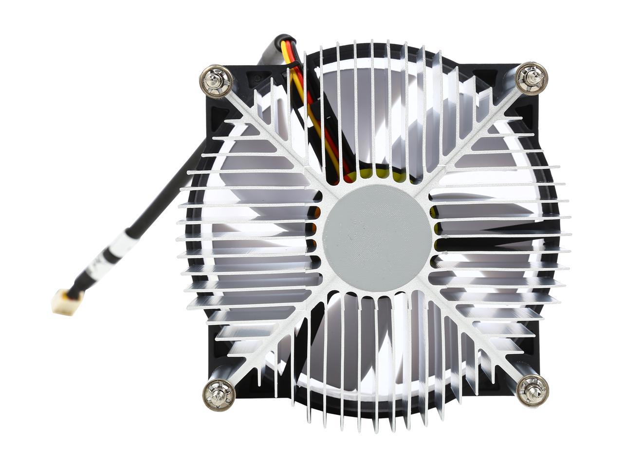 Thermaltake Gravity i2 95W 7-Bladed 92mm 4-Pins PWM Aluminum Extrusion CPU Cooling Fan for Intel LGA 1156/1155/1150/1151 CLP0556-D