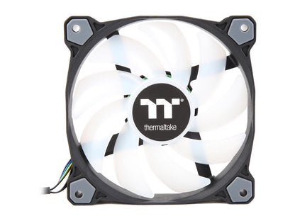 Thermaltake Pure Plus 12 RGB TT Premium Edition 120mm Software Enabled Circular 9 Controllable LEDs PWM Case/Radiator Fan - Triple Pack - CL-F063-PL12SW-A