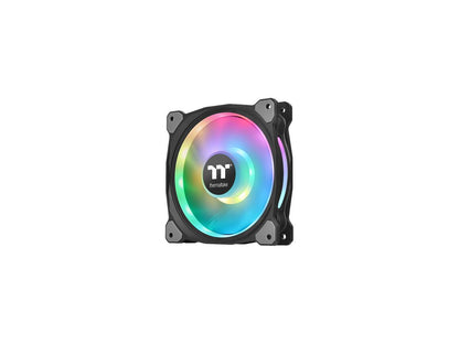 Thermaltake Floe DX 240 Dual Riing Duo 16.8 Million Colors RGB 36 LED LGA2066 AM4 Ready Intel/AMD Liquid Cooling All-in-One CPU Cooler, CL-W255-PL12SW-B