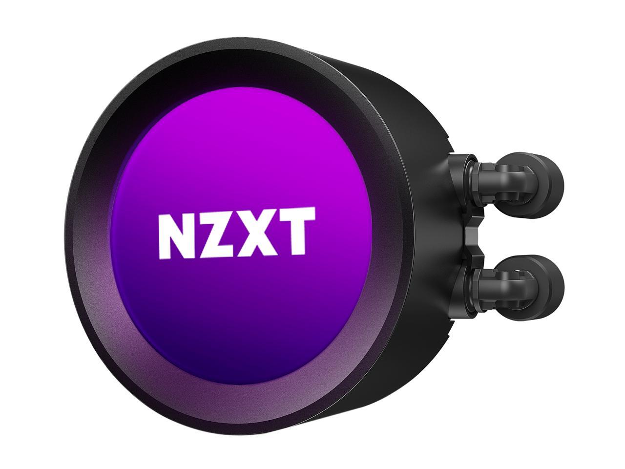 NZXT Kraken Z Series Z73 360mm - RL-KRZ73-01 - AIO RGB CPU Liquid Cooler - Customizable LCD Display - Improved Pump - Powered by CAM V4 - RGB Connector - Aer P 120mm Radiator Fans (3 Included)