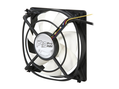 ARCTIC F12 Pro PWM Fluid Dynamic Bearing Case Fan, 120mm PWM Speed Control, 54CFM at 22dBA