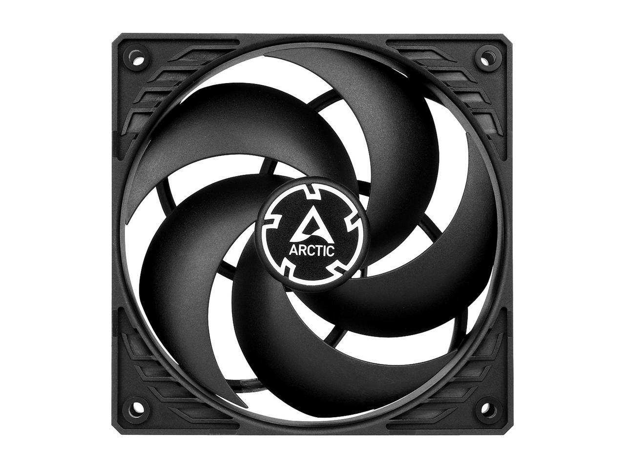 ARCTIC P12 (5 Pack) - 120 mm Case Fan, Pressure-optimized, Value Pack, Very quiet motor, Computer, Fan Speed1800 RPM Black ACFAN00135A