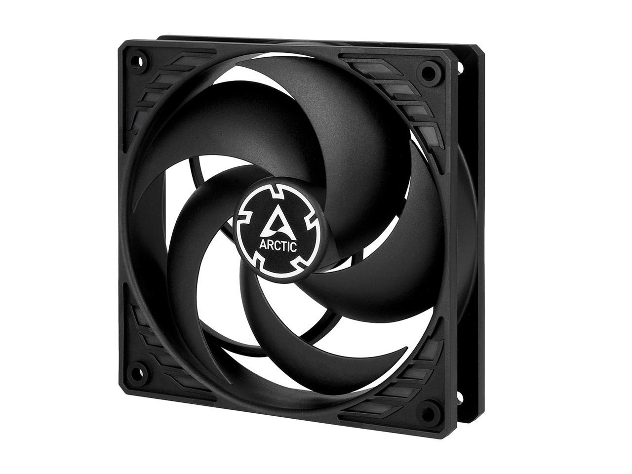 ARCTIC P12 (5 Pack) - 120 mm Case Fan, Pressure-optimized, Value Pack, Very quiet motor, Computer, Fan Speed1800 RPM Black ACFAN00135A