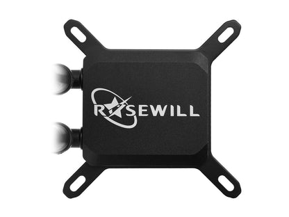 Rosewill PB120 CPU Liquid Cooler, Closed Loop PC Water Cooling, Quiet 120mm PWM Fan, Intel LGA 2011/2066/1366/1150/1151/1155/1156/775, AMD AM4/AM3+/AM3/AM2+/AM2/AM1/FM2+/FM1