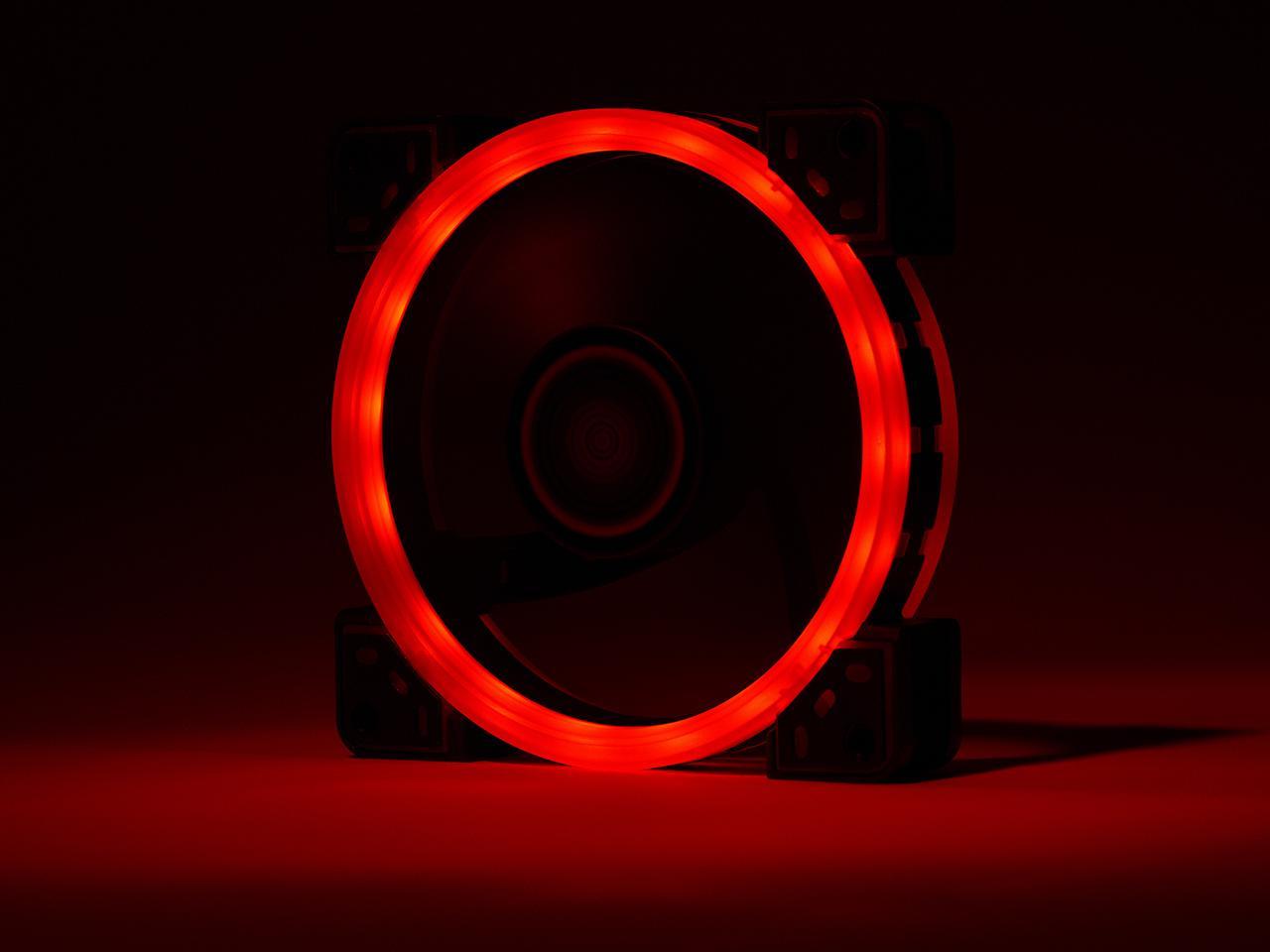 Rosewill 120mm True RGB LED Case Fan (1-Pack), Dual Ring Addressable RGB, Ultra Quiet Cooling with Long Life Rifle Bearing - RGBF-S12002