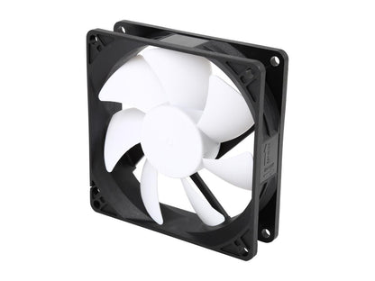 Fractal Design Silent Series R3 92mm Silence Optimized Rifle Bearing Black/White Computer Case Fan