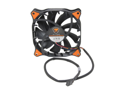 COUGAR Vortex PWM 120mm (CF-V12HPB) Cooling Fan with Hydro-Dynamic Bearing and Pulse Width Modulation (Black Version)