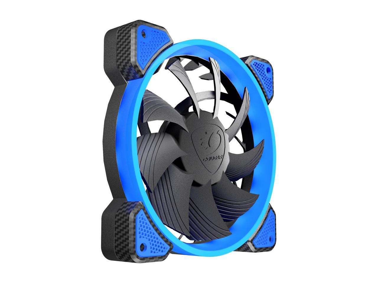 Cougar Hydraulic Vortex FB 120 mm Blue LED Cooling Fan. CF-V12FB
