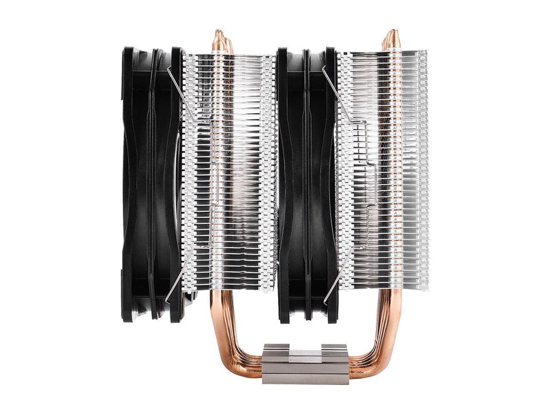 DEEPCOOL Neptwin RGB Multiple RGB Modes 6 U-shaped Heatpipes & Twin-tower PWM CPU Air Cooler Metal Mounting Kit AM4 Compatible