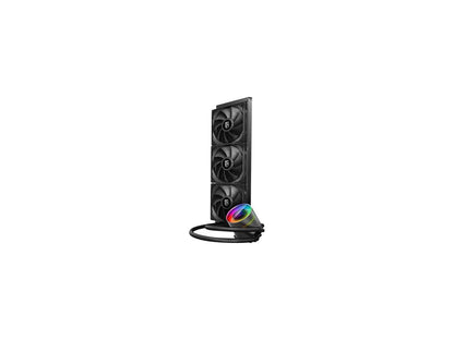 DEEPCOOL Castle 360EX, Addressable RGB AIO Liquid CPU Cooler, Anti-Leak Technology Inside, Cable Controller and 5V ADD RGB 3-Pin Motherboard Control, TR4/AM4 Supported