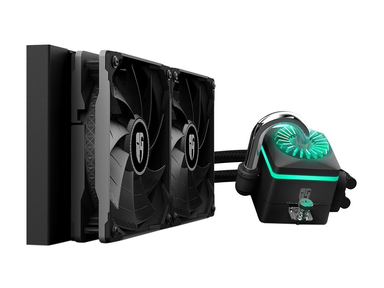 DEEPCOOL Gamer Storm CAPTAIN 240X RGB AIO Liquid CPU Cooler, 240mm Radiator, Anti-Leak Technology Inside, 12V RGB 4-Pin Motherboard Control, TR4/AM4 Compatible