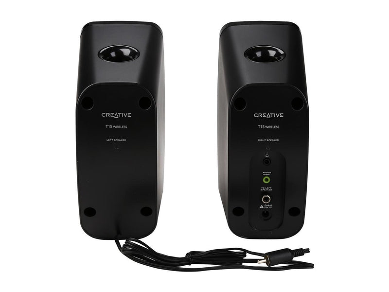 Creative T15 Wireless Bluetooth 2.0 Speaker System, 51MF1670AA003