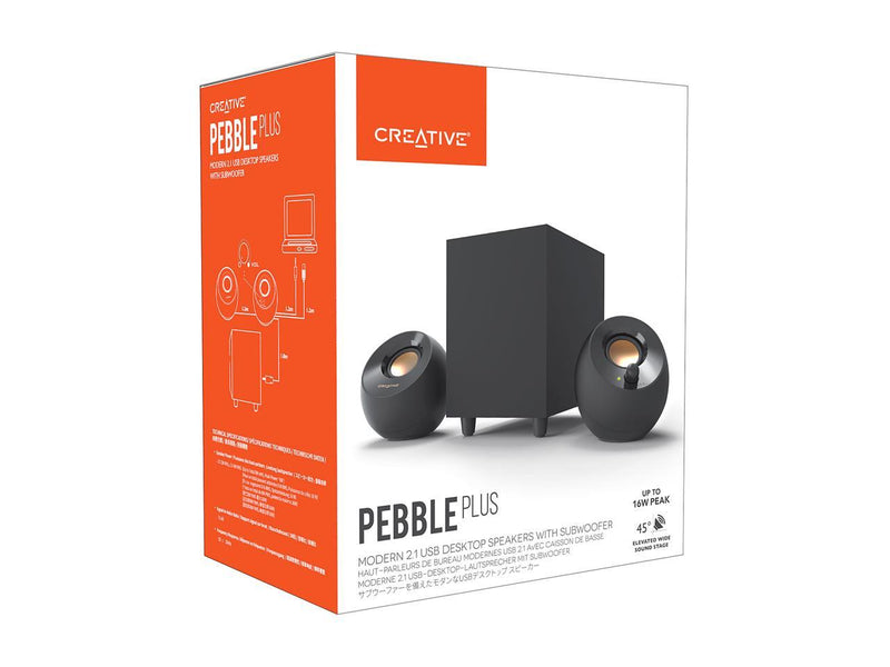 Creative PEBBLE PLUS Speakers