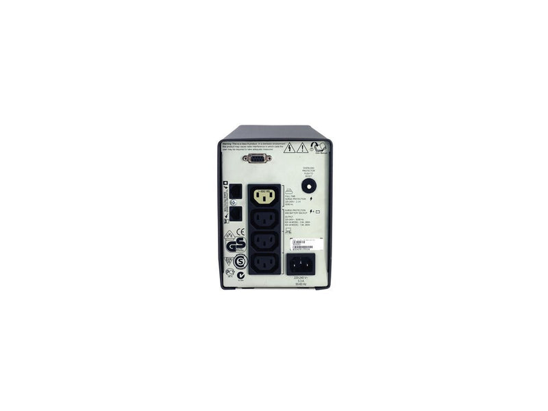 APC SC620I 620 VA 390 Watts (1) IEC 320 C13 (3) IEC 320 C13 (2) IEC Jumpers Outlets Smart-UPS SC 620VA 230V European Version - 240V