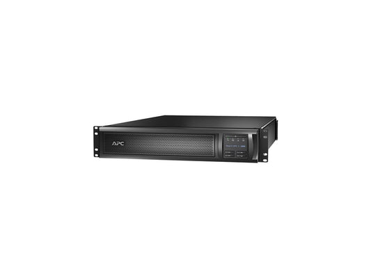 APC UPS, 2000 VA Smart-UPS Sine Wave UPS Battery Backup with Extended Run Option, 2U Rackmount/Tower Convertible, Line-Interactive, 120V (SMX2000RMLV2U)