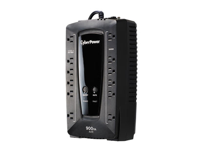 CyberPower AVRG900U 900 VA 480 Watts 12 Outlets Compact UPS w/ Automatic Voltage Regulation