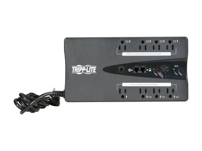 Tripp Lite ECO550UPS Energy Saving Green 550 VA 300 Watts 8 Outlets Standby UPS for PCs