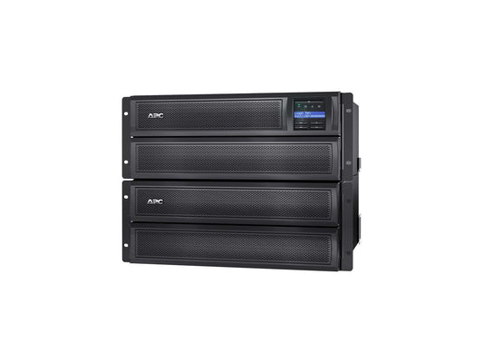 APC UPS, 2000 VA Smart-UPS Sine Wave, Short Depth UPS Battery Backup with Extended Run Option, Tower/4U Rack Convertible, Line-Interactive, 120V (SMX2000LV)