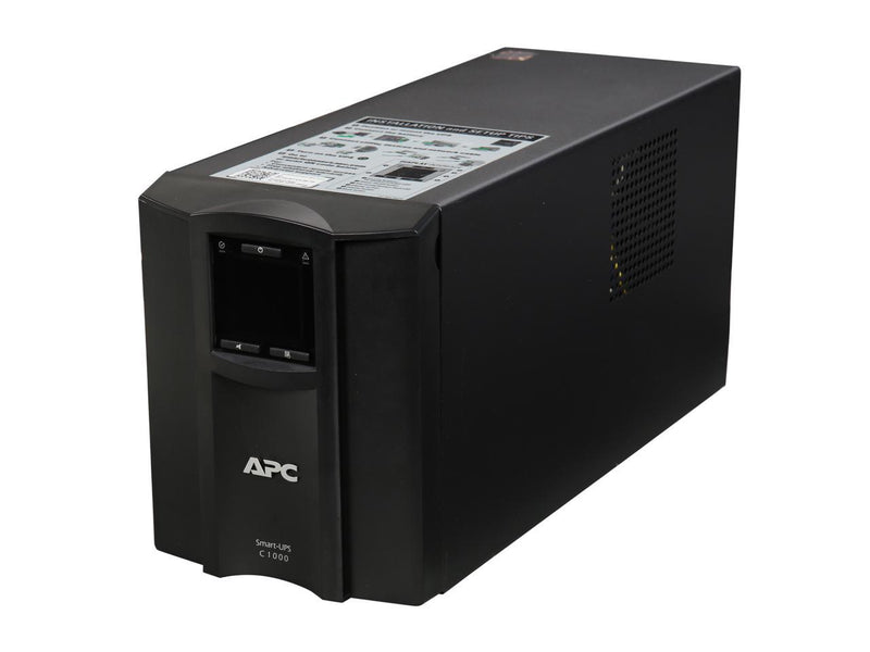 APC SMC1000C 1000 VA 600 Watts 8 Outlets Pure Sinewave Smart-UPS with SmartConnect (Replaces SMC1000)