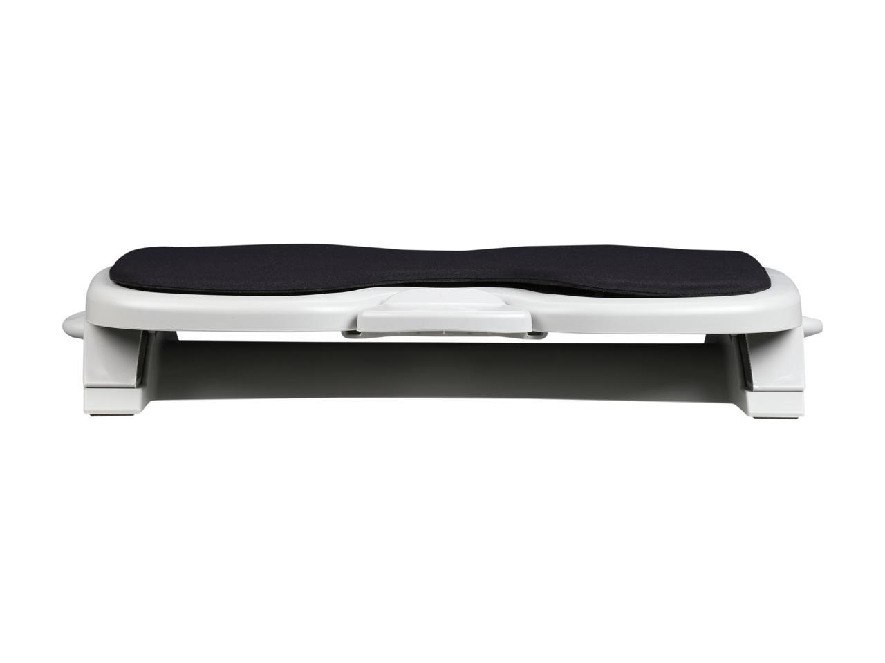 Kensington Solemate Comfort Footrest with SmartFit System, 21.5"L x 4.6"W x 14"H, Gray/Black