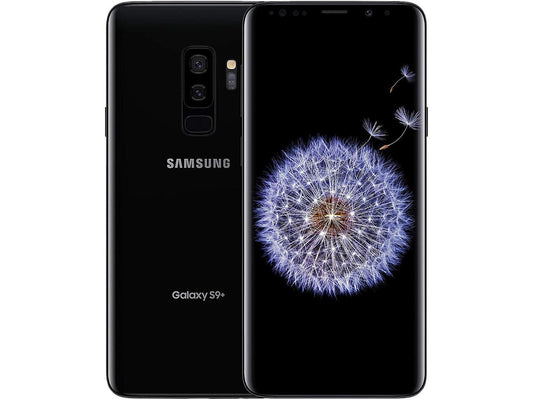 Samsung Galaxy S9+ G965U 4G LTE Unlocked GSM Phone w/ Dual 12 MP Camera - (Used) 6.2" Midnight Black 64GB 6GB RAM
