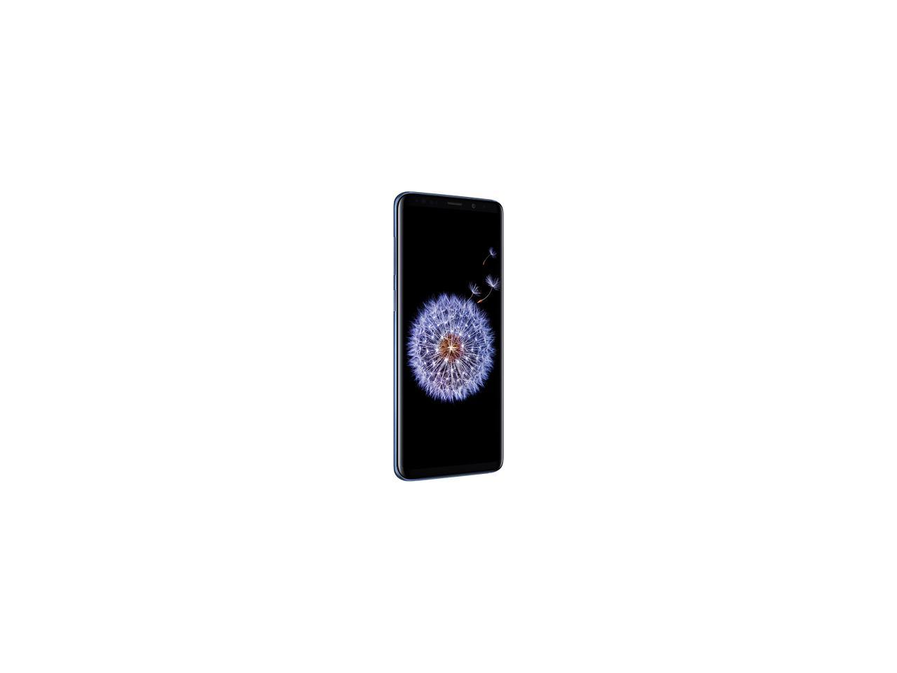 Samsung Galaxy S9+ G965U 4G LTE Unlocked GSM Phone w/ Dual 12 MP Camera - (Used) 6.2" Coral Blue 64GB 6GB RAM