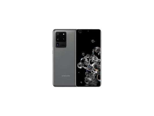 Samsung Galaxy S20 Ultra 5G SM-G988UZAAXAA 5G Unlocked Cell Phone 6.9" Cosmic Gray 128GB 12GB RAM