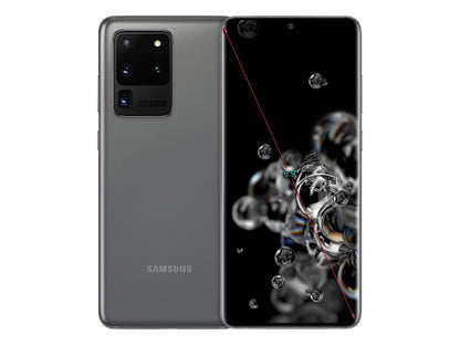 Samsung Galaxy S20 Ultra 5G SM-G988UZAAXAA 5G Unlocked Cell Phone 6.9" Cosmic Gray 128GB 12GB RAM