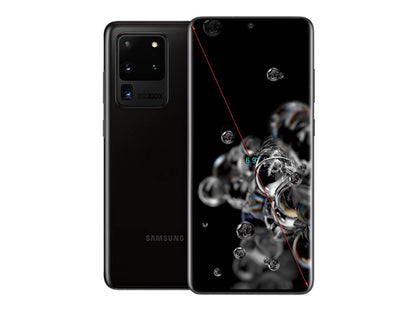 Samsung Galaxy S20 Ultra 5G SM-G988UZKAXAA 5G Unlocked Cell Phone 6.9" Cosmic Black 128GB 12GB RAM