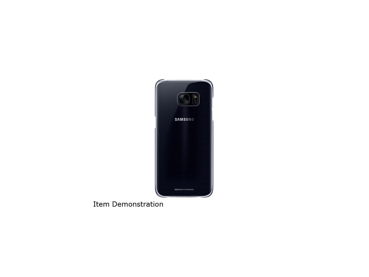 Samsung Galaxy S7 Edge Protective Cover Clear Black - EF-QG935CBEGUS