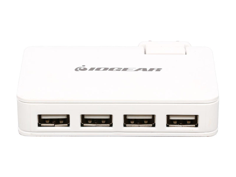 IOGEAR GearPower QuadSmart USB 4.2A Wall Charger - 120 V AC, 230 V AC Input Voltage - 5 V DC Output Voltage - 4.20 A Output Current