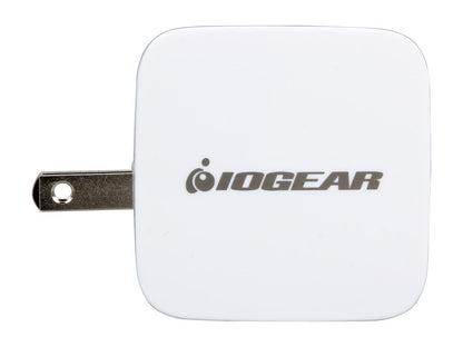 IOGEAR GPAW2U4 White GearPower Dual USB 4.2A (20W) Wall Charger