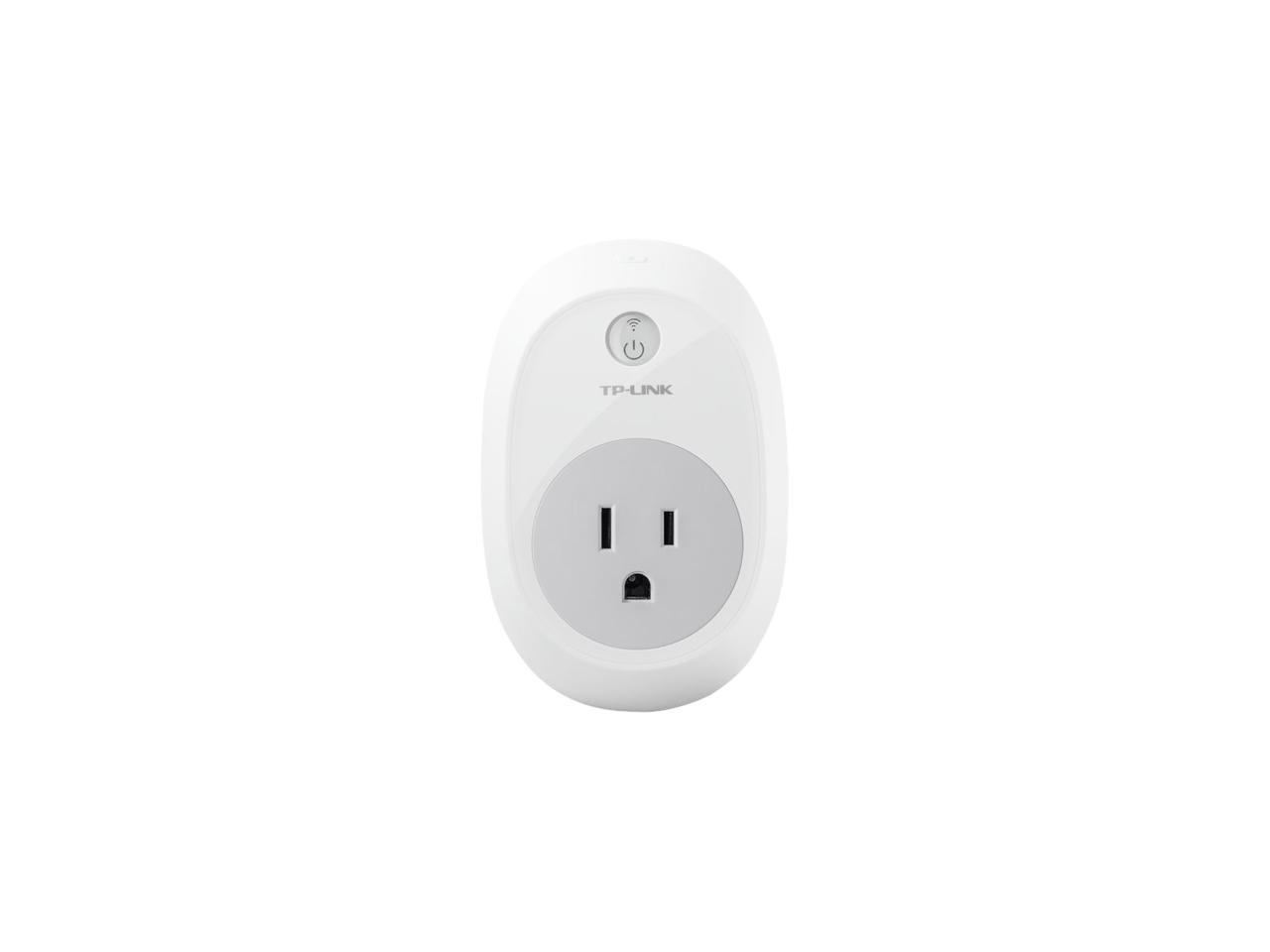 TP-LINK Kasa HS100 Smart Plug, Wi-Fi Enabled, Control Your Electronics from Anywhere, Energy Saving, Compatible with Google Home and Amazon Echo Alexa