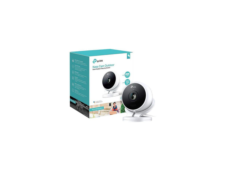 Kasa KC200 by TP-Link, Outdoor 1080P HD Smart Wi-Fi Security Camera with Night Vision, Free Cloud Storage, Siren and 2-way Audio, Works with Google Assistant and Alexa