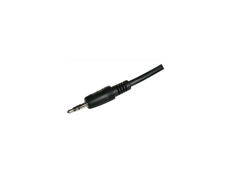 C2G 40414 3.5mm M/M Stereo Audio Cable, Aux Cable, Black (12 Feet, 3.65 Meters)